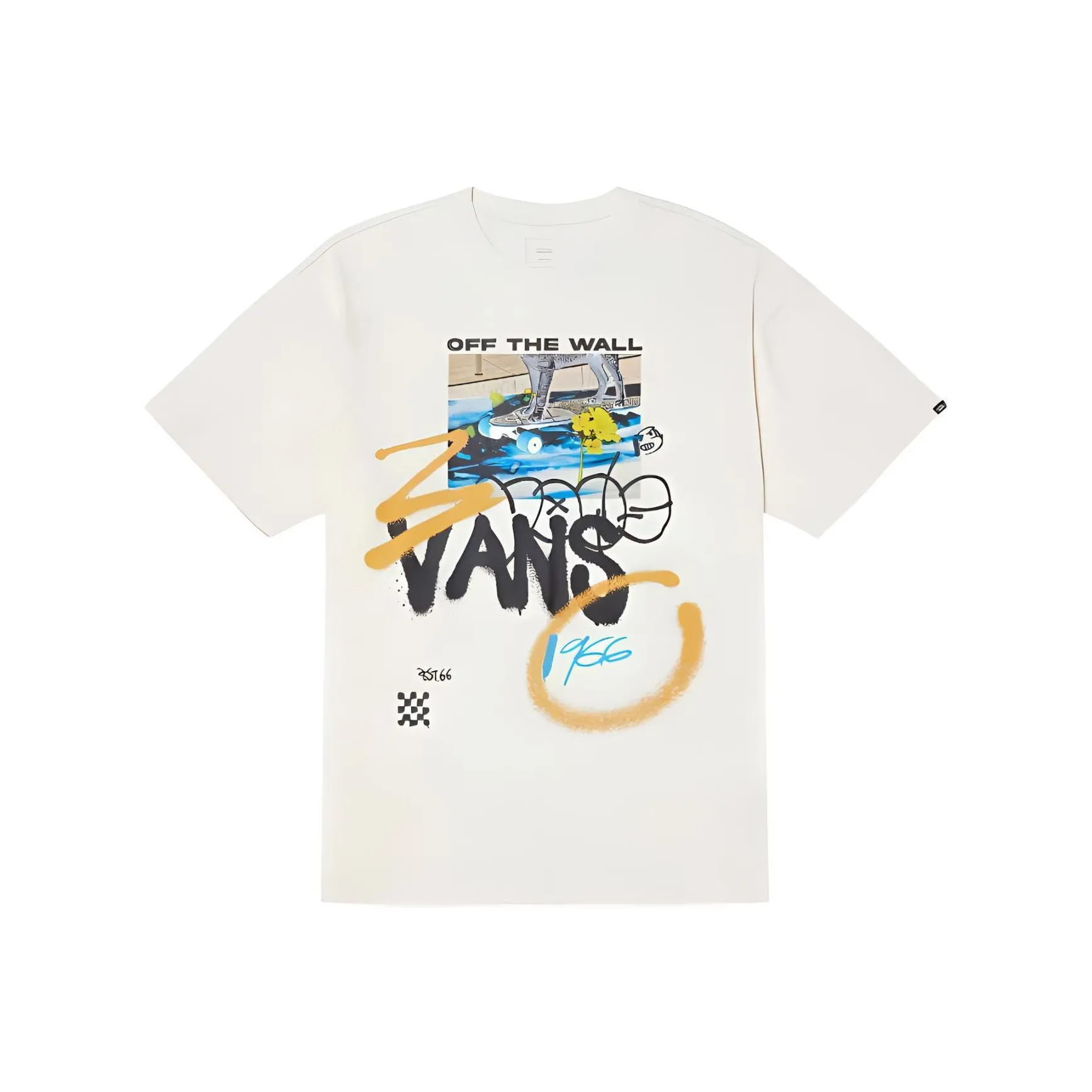 VANS Белый Мужской T-Shirt