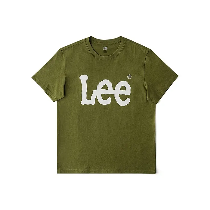 Lee T Shirts Men's Olive Green