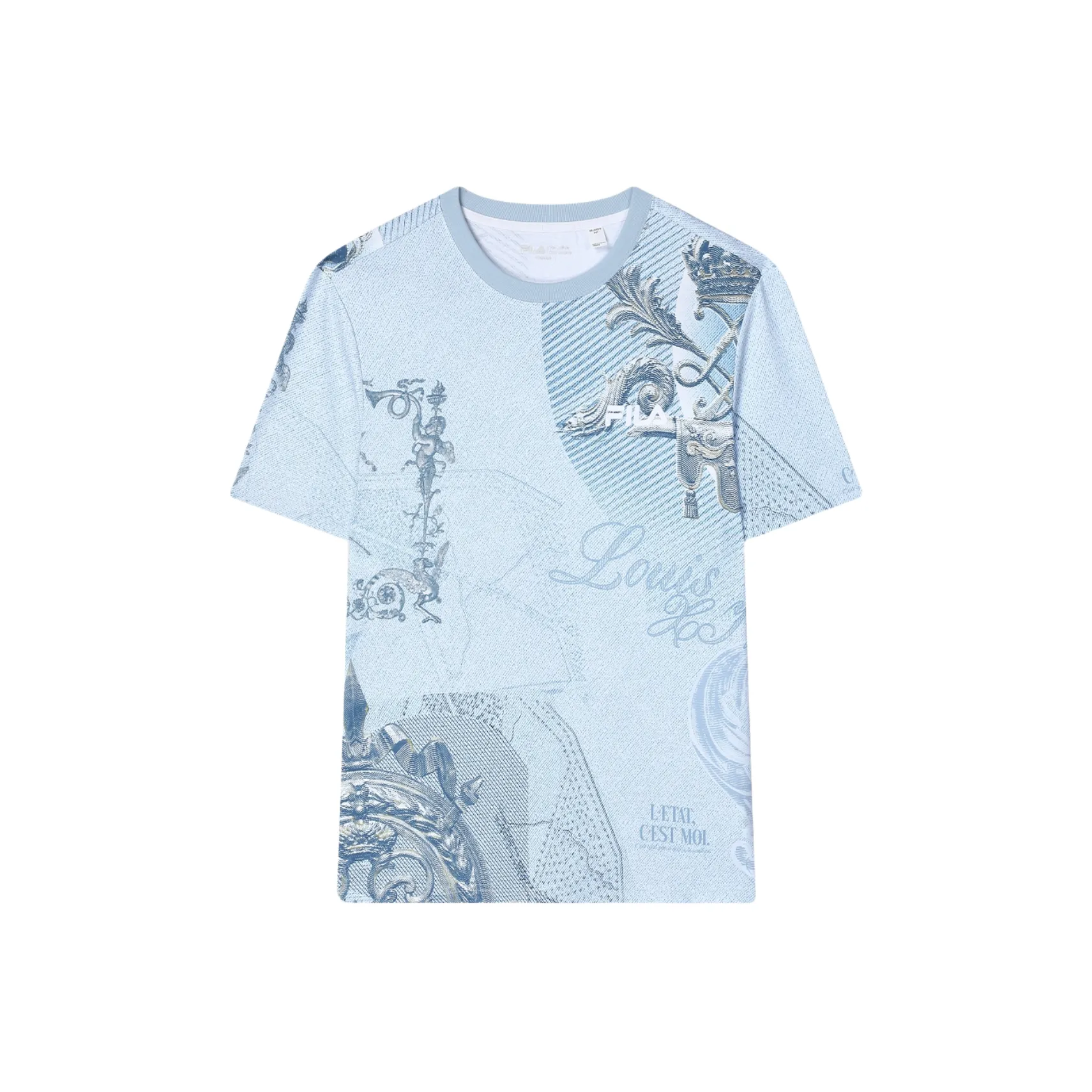 FILA HERITAGE T Shirt Men's Blue