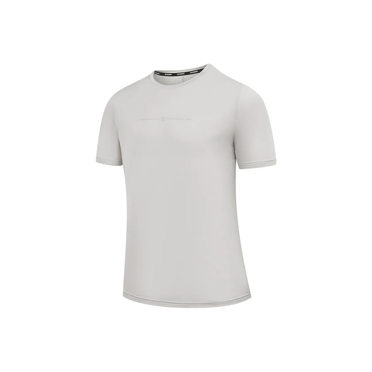 QIAODAN T Shirt Men's Light Moss Gray