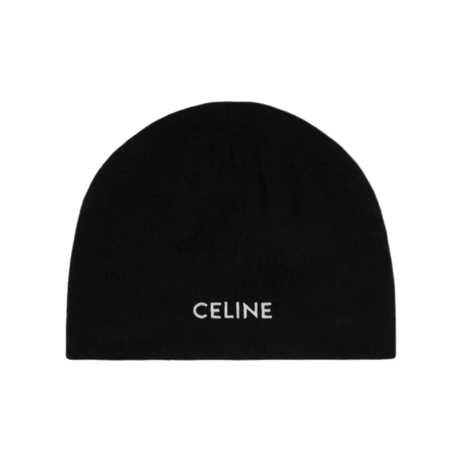CELINE Шерсть Бини Мужской Черный