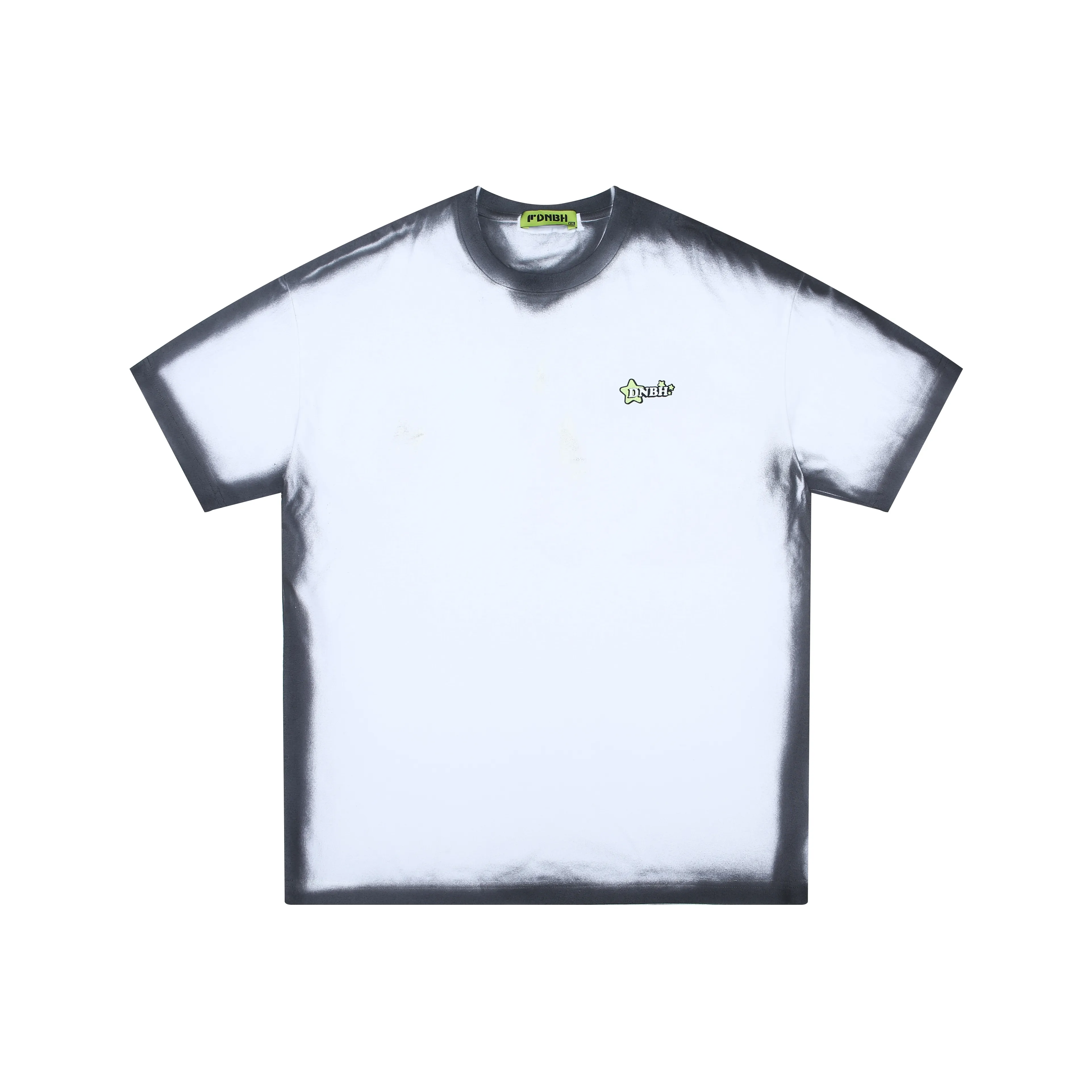 DNBH Loose Fit Casual Crew Neck Pullover Drop Shoulder Short Sleeved T Shirts Unisex