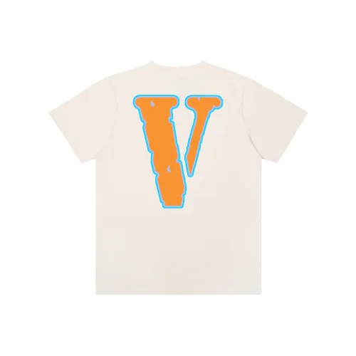 VLONE SS25 Бежево-оранжевый Унисекс Т-рубашка