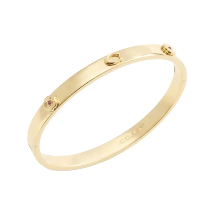 COACH Медные браслеты женские золотые