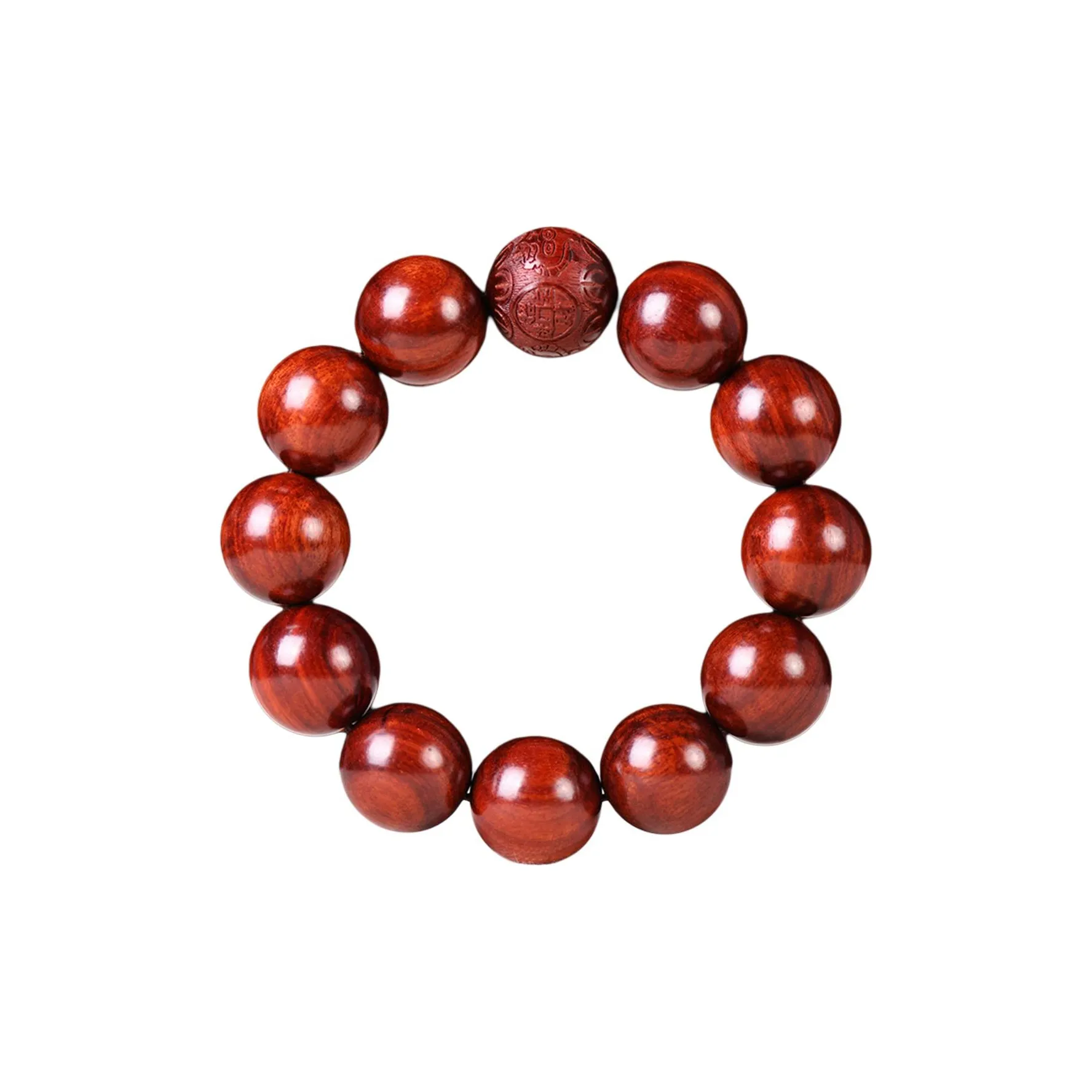 Three Inches Of Daylight Bloodwood Wooden Bracelets Unisex