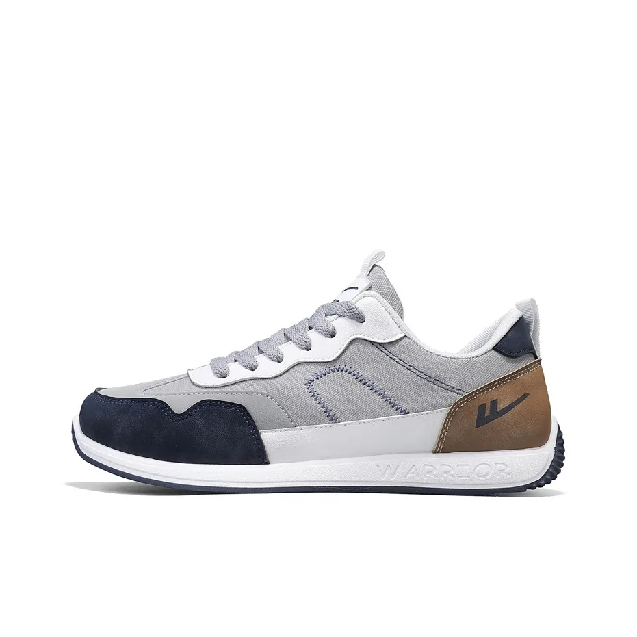 Warrior Slip-resistant и устойчивый к истиранию покрытие Низкий топ Повседневная обувь Мужская Серый Белый Темно-синий Хаки
