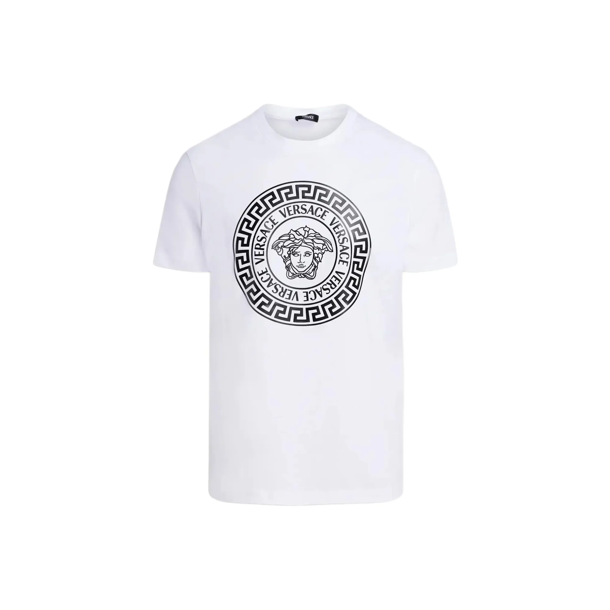 VERSACE SS24 T Рубашка Мужская Белая