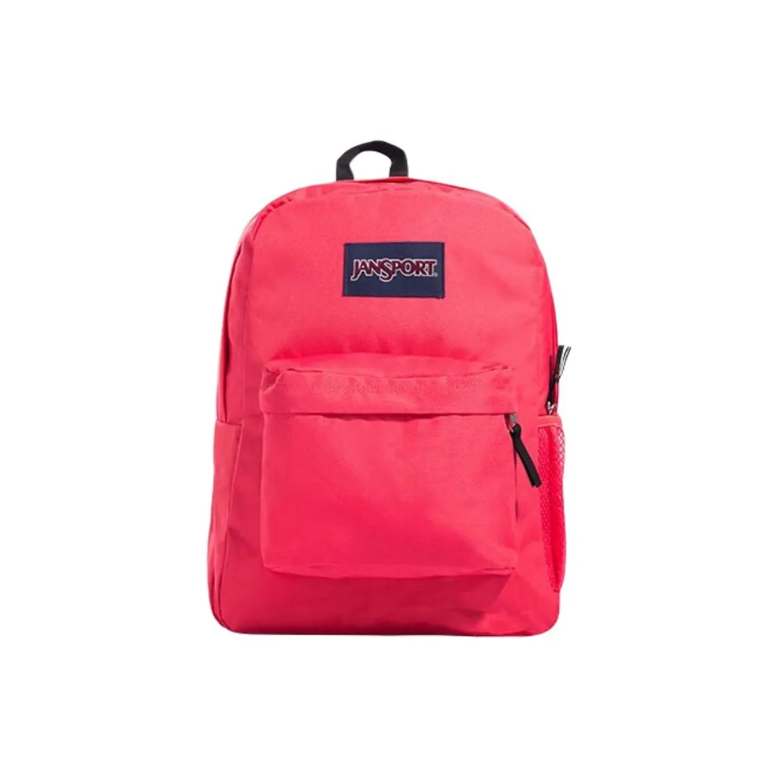 JanSport Polyester Backpack Unisex Peach Pink