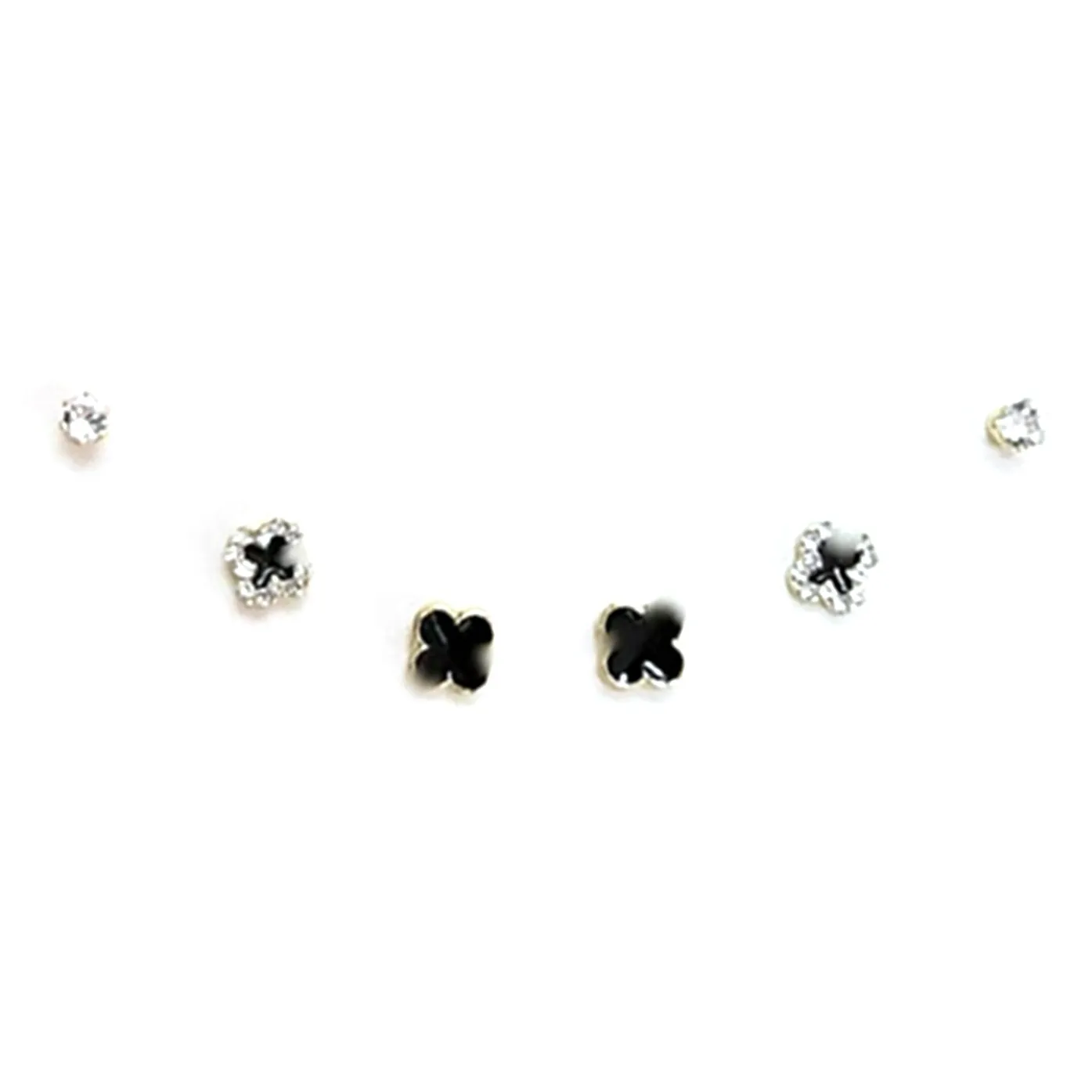 MIDNIGHT MOMENT Сплав Серьги-гвоздики Женские