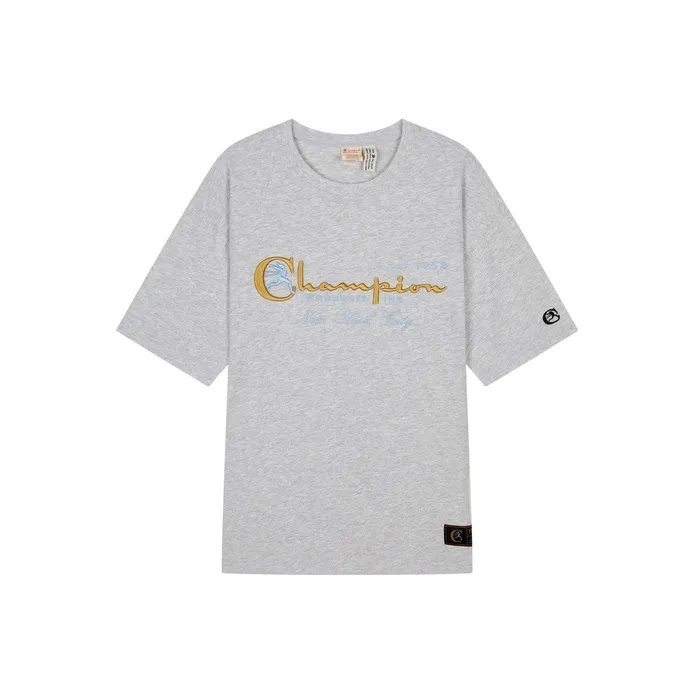 Champion Короткий рукав T-рубашки европейская версия унисекс