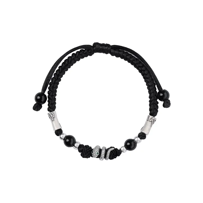 Hot Real Silver Building 925 Sterling Silver Bracelets Unisex