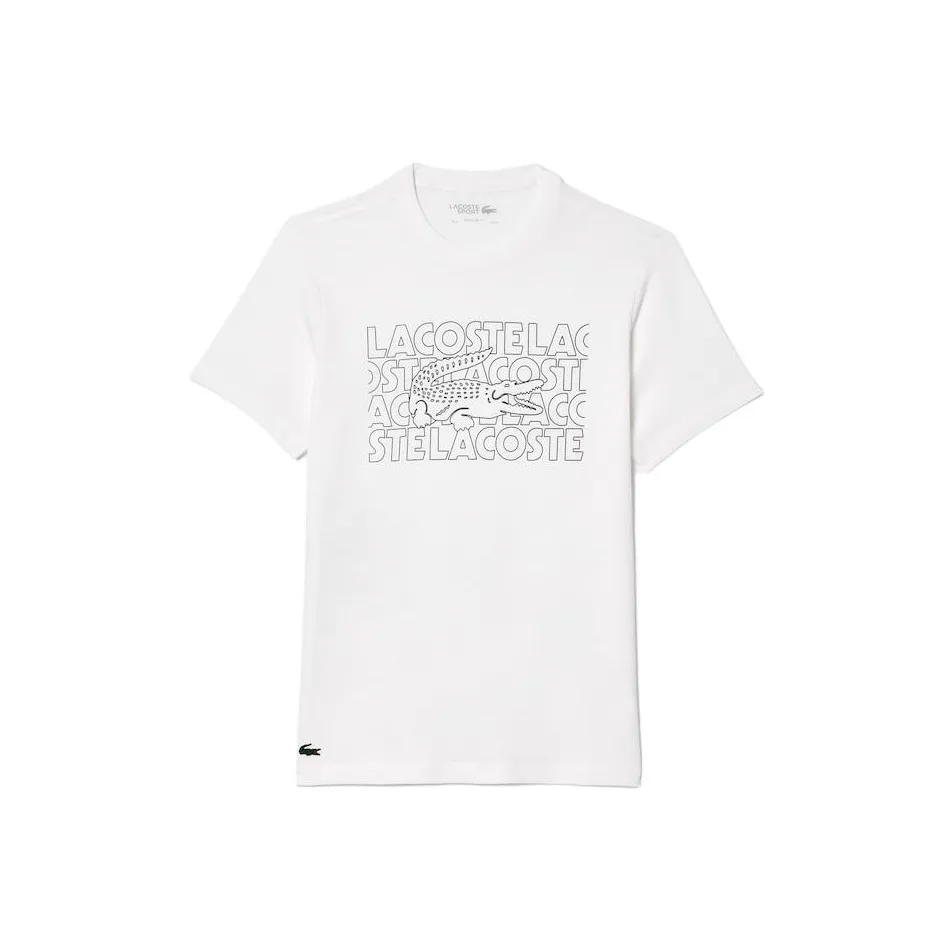 LACOSTE Collaboration Белая Мужская Футболка