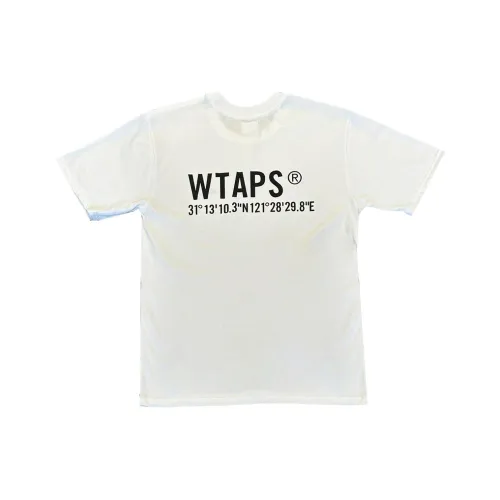 WTAPS Collaboration Белая Унисекс Футболка