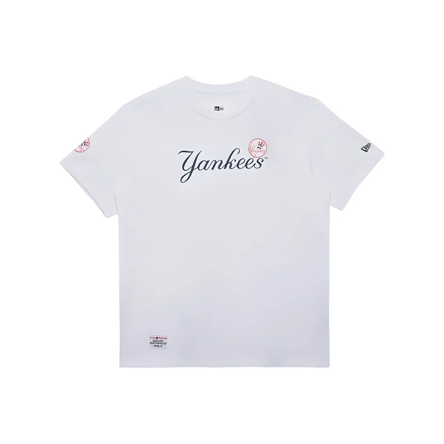 New Era x MLB Base Logo SS24 T-Shirt Unisex White