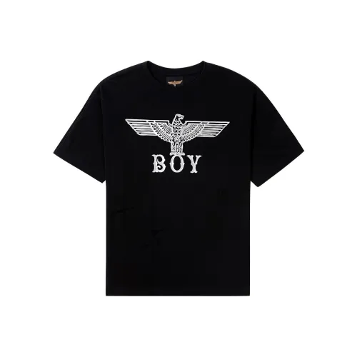 BOY LONDON Черная унисекс футболка