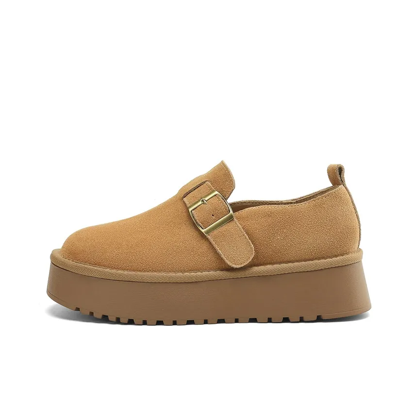 JOSINY Платформа визуально увеличивает рост Похудение Birkenstock Стиль Slip-On Обувь