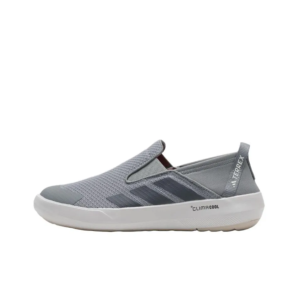 adidas Terrex BOAT Легкий Низкий Топ Походная обувь Унисекс Серый