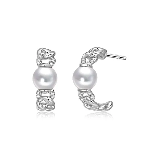 IL&CO. Pearl Earrings Women's