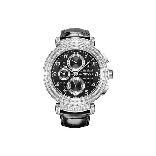 GEYA Механические Мужские Часы Movement 44,5 мм Черные