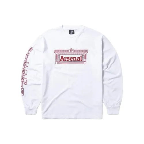 Овен Arsenal Collaboration Белая Унисекс Футболка