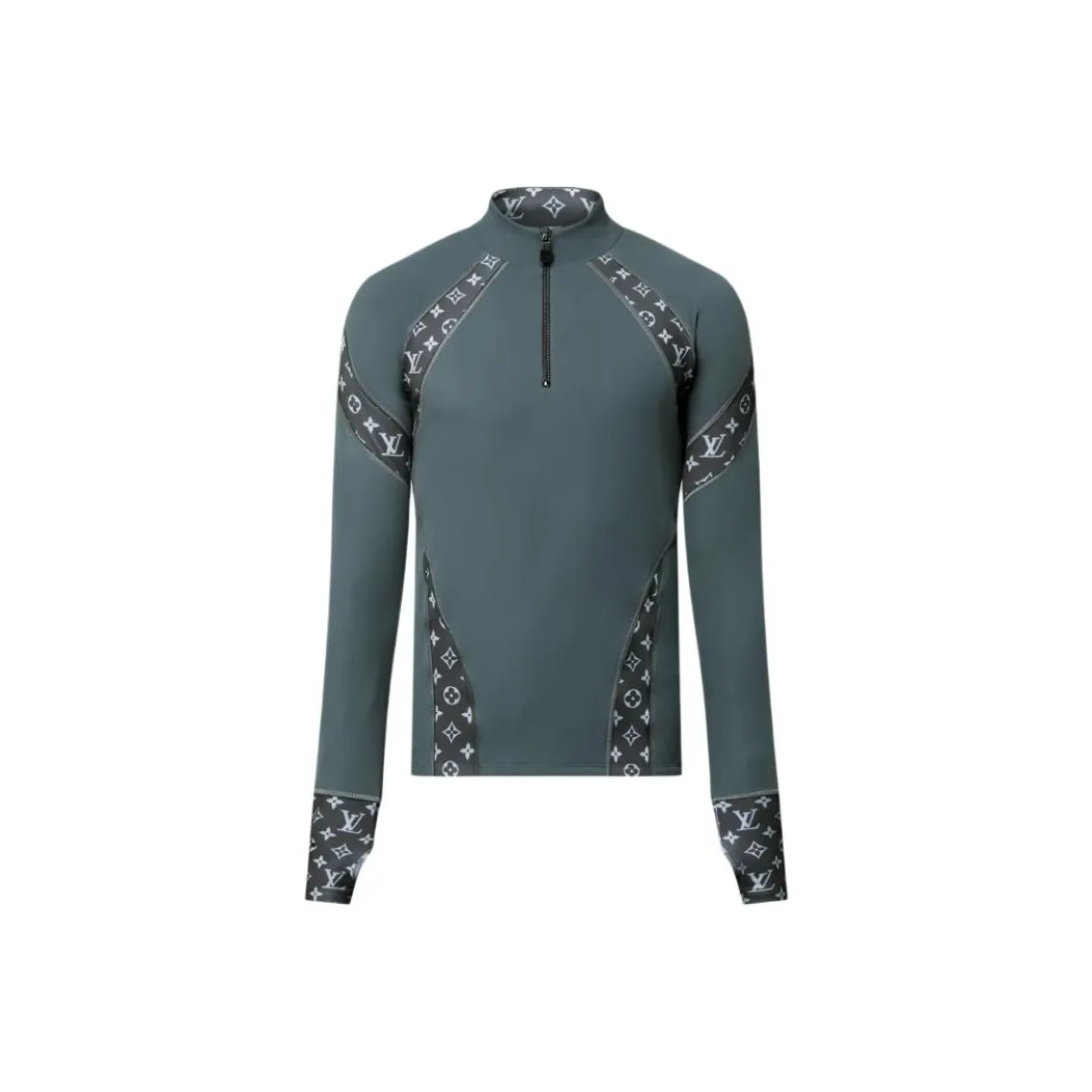 Lv High Collar Technical Long Sleeved Ski Top