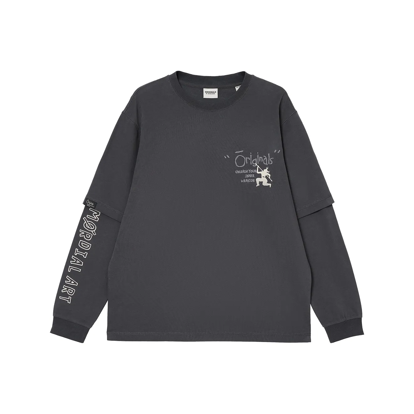 JACK JONES· Рубашка T Мужская E44 Черный Песочный