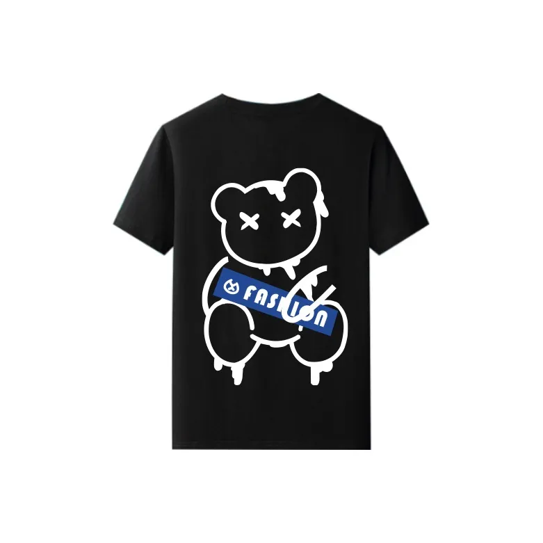 JEANSWEST Summer T Shirt Men's Black