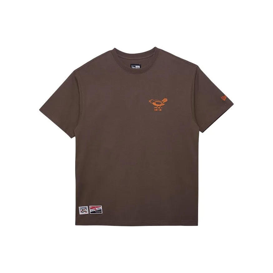 New Era T-Shirt Men's Dark Brown