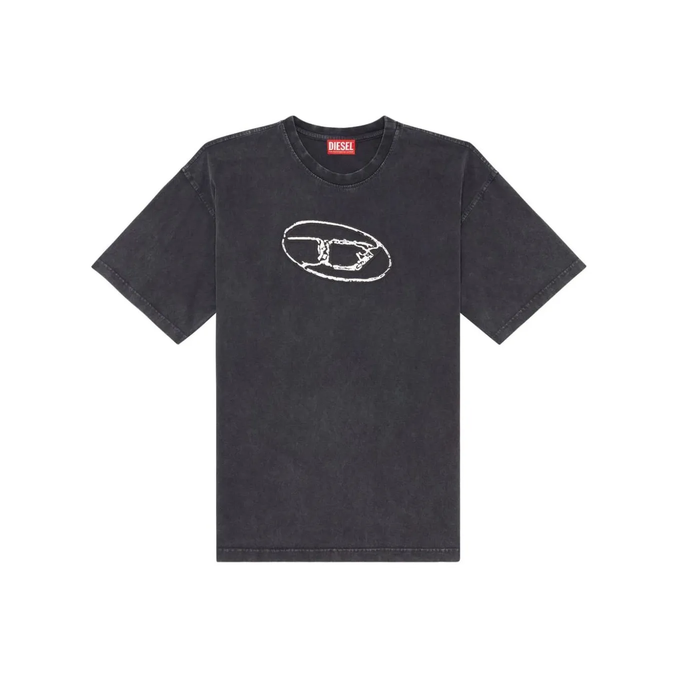 DIESEL Мужские черные T-рубашки