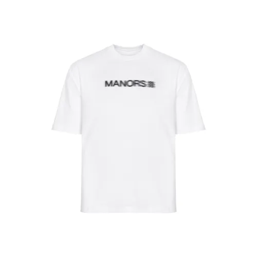 MANORS GOLF APPAREL Белая Мужская Рубашка