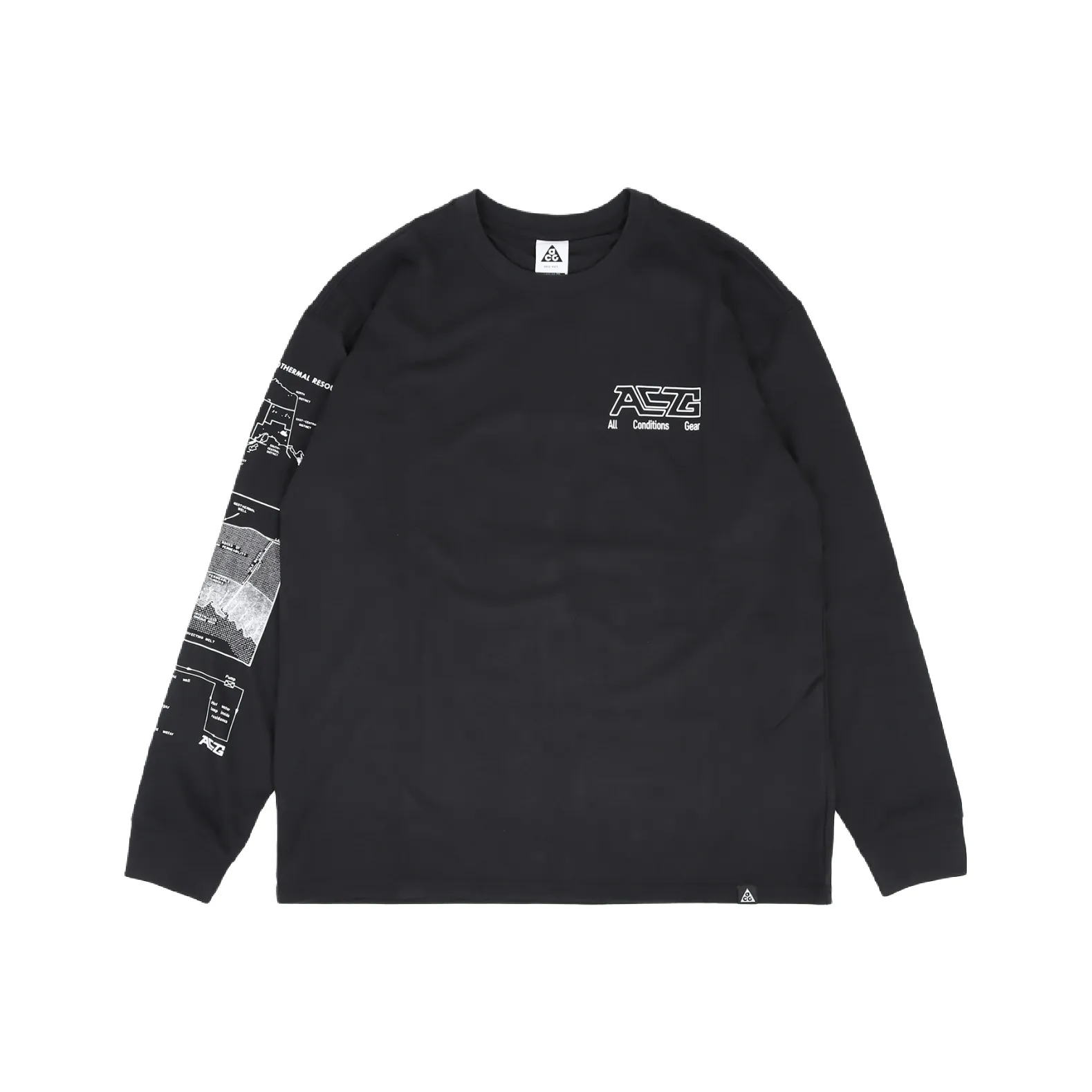 Nike Dri Fit T-Shirt Мужской Черный