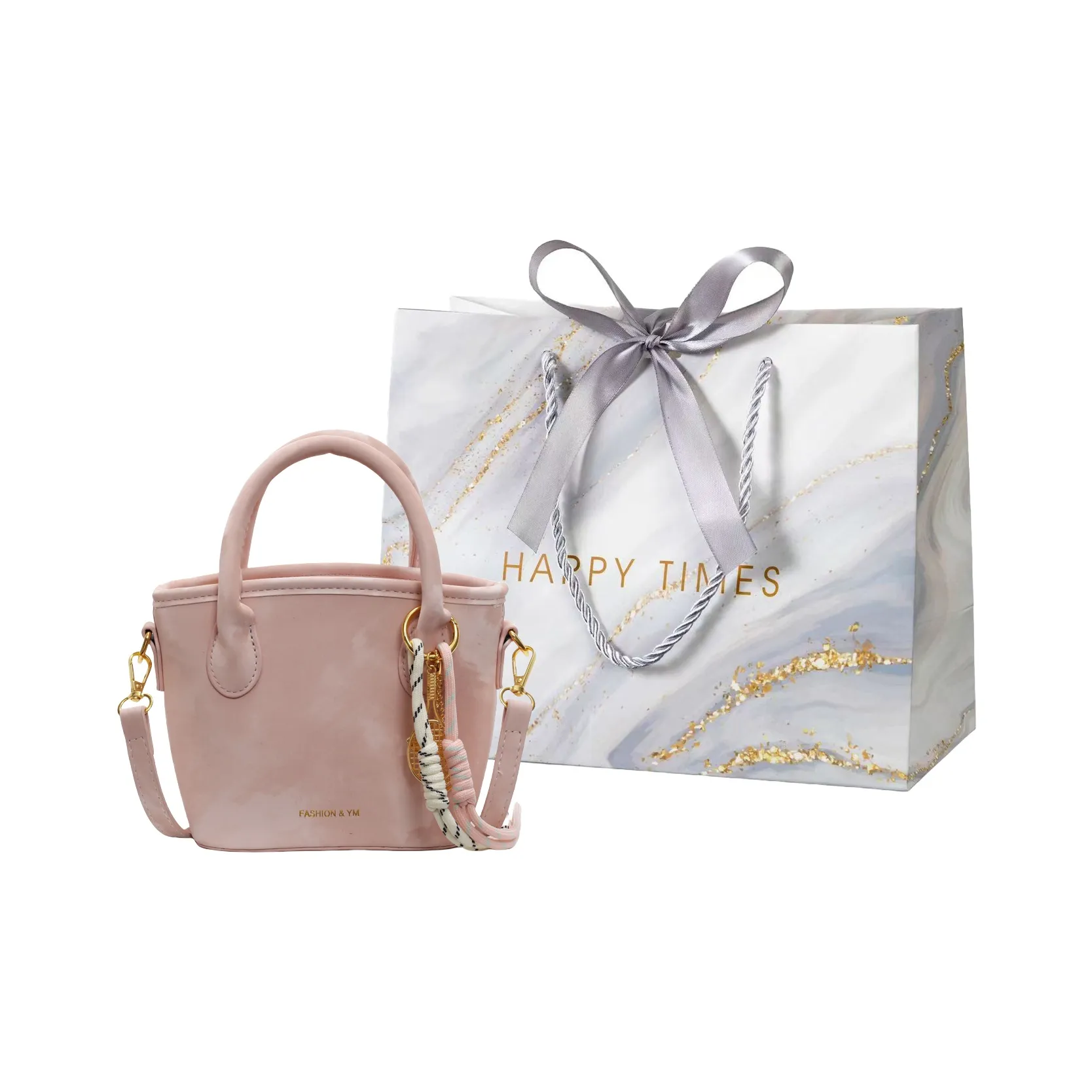 Miss Angel PU One Shoulder Handbag Women's Multicolor