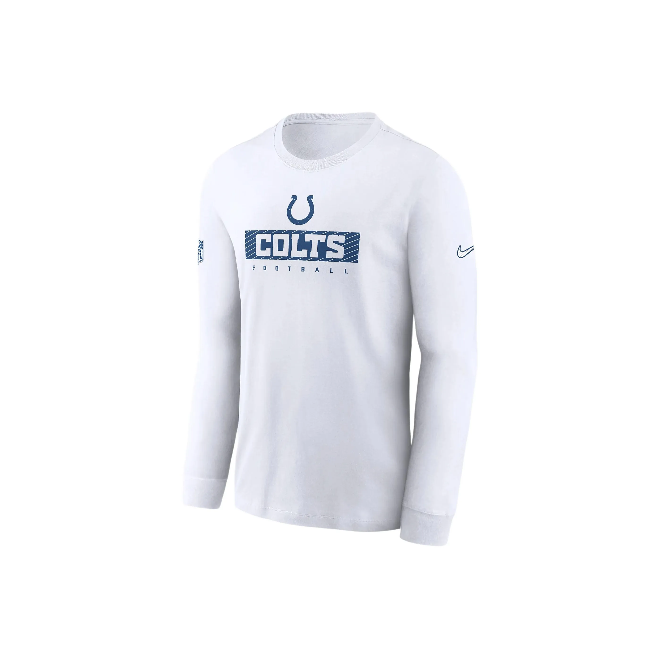 Nike Indianapolis Colts Sideline Team Issue Men's Nike Dri FIT Nfl Long Sleeve T Shirt