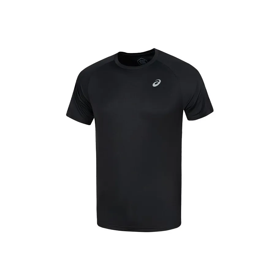 ASICS Бег Т-Рубашка Мужская Черная