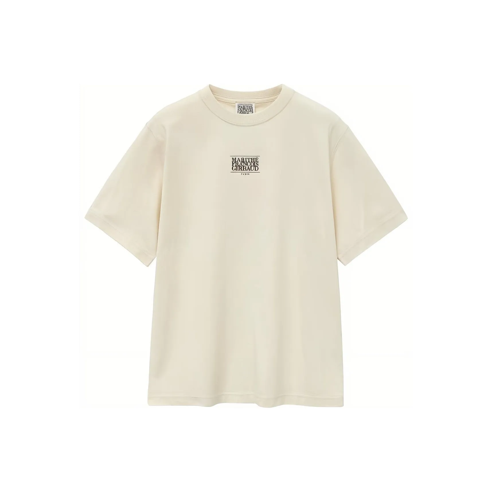 Marithe Francois Girbaud SS24 T Рубашка Унисекс Light Бежевый