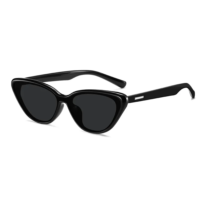 PRETTYALLUSION TR/Memory Plastic Cat Eye Sunglasses Women's