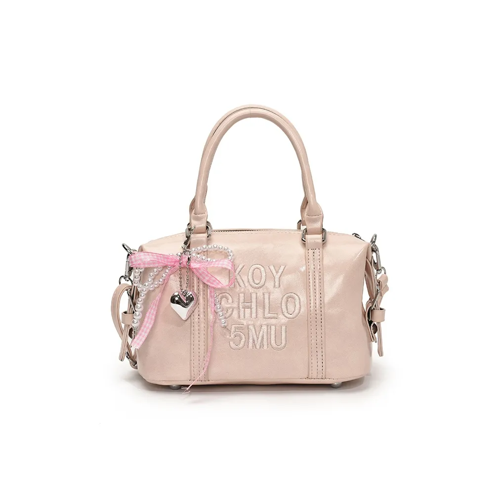 Single Warehouse ПУ (полиуретан) Сумка Стандартная Женская Розовая Черная Экрю Синяя