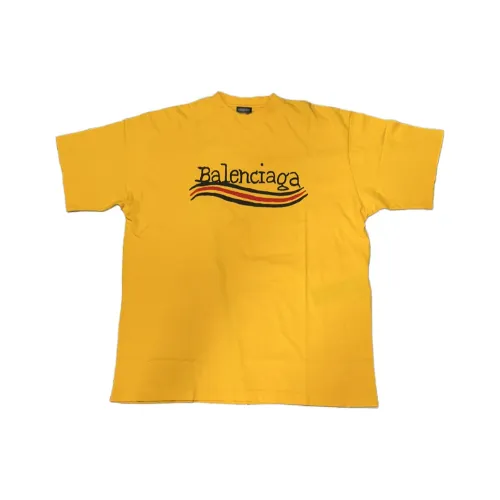 BALENCIAGA Желтые Мужские Рубашки