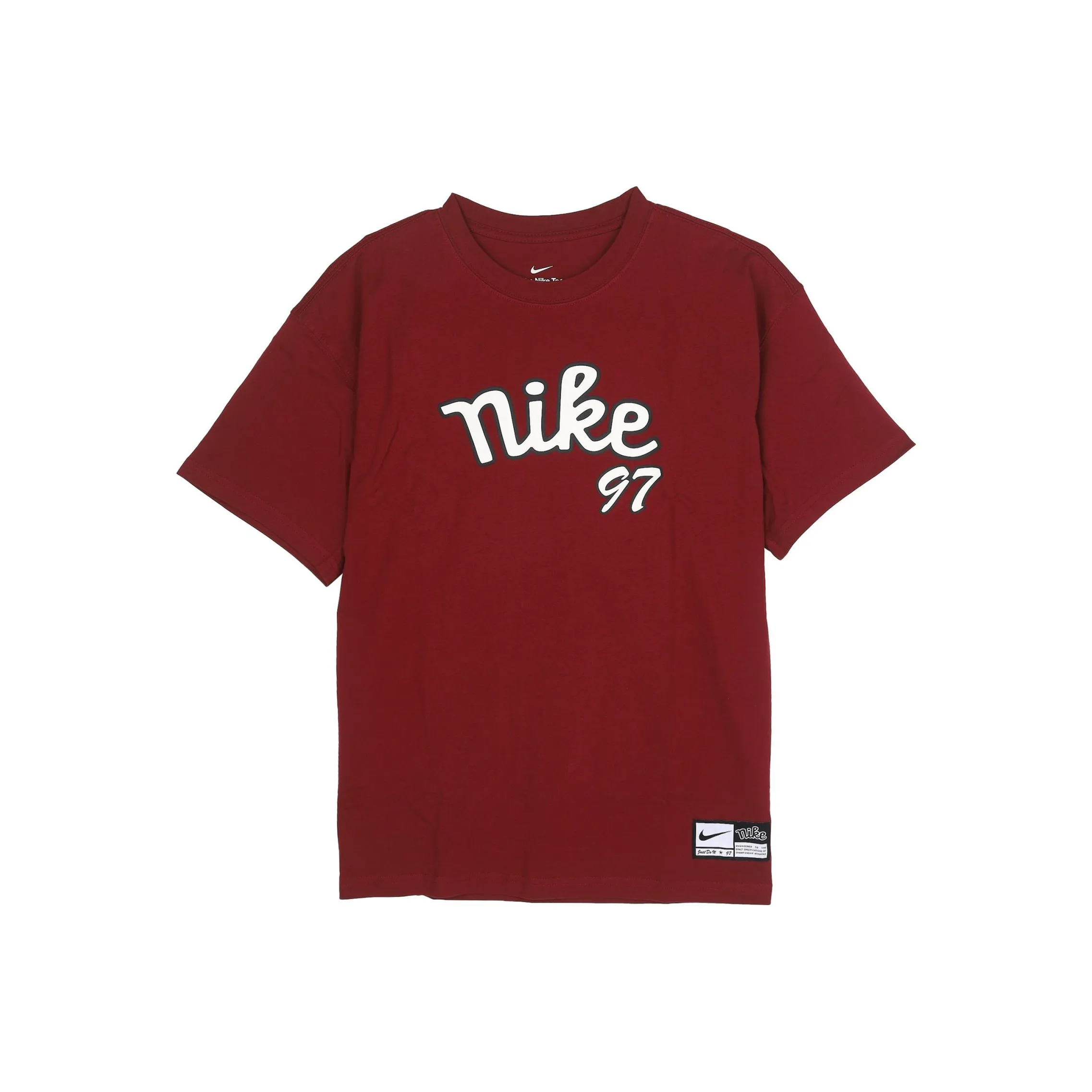 Nike Max90 T Рубашка Мужская Темно-Красная