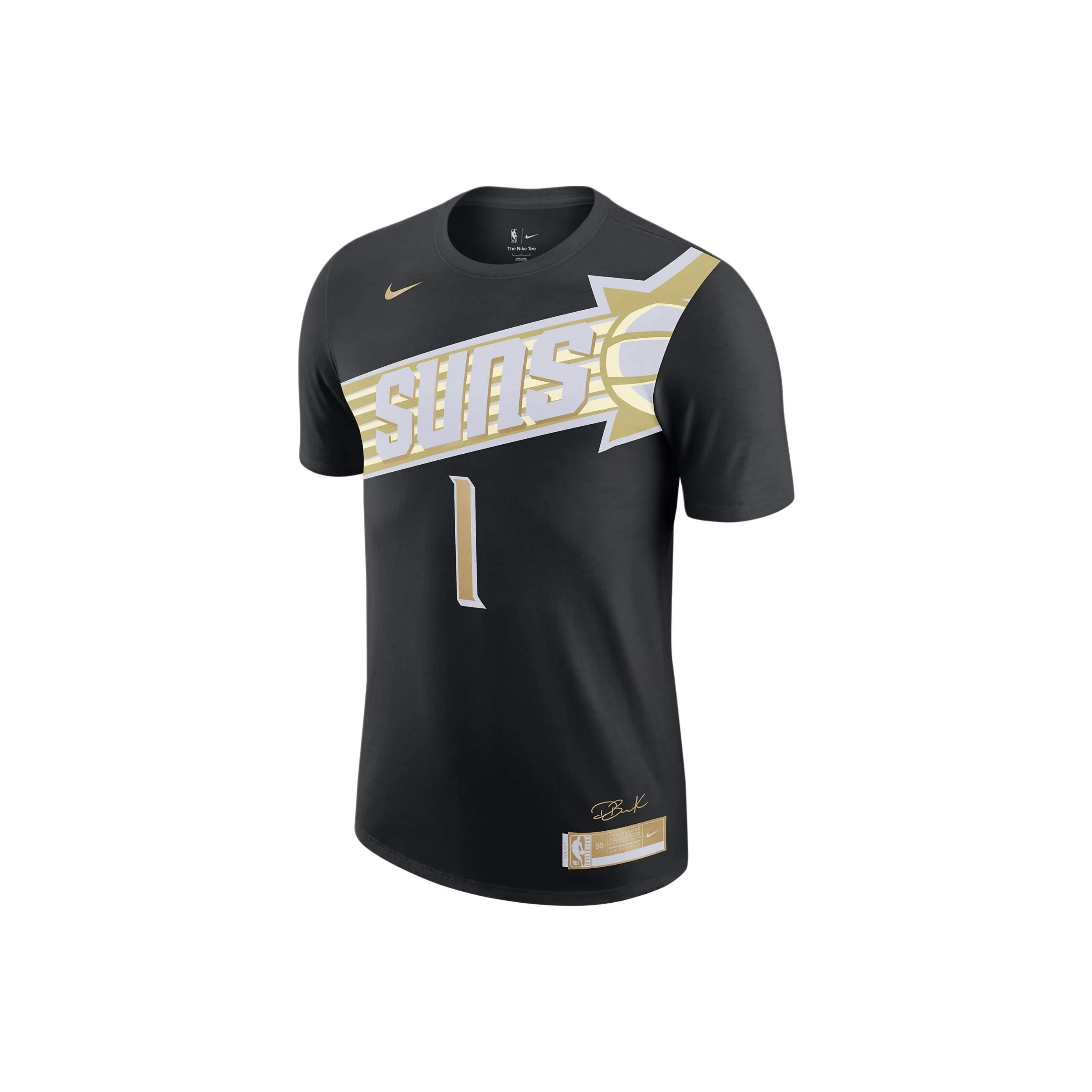 Nike T-Shirt T-Shirt Devin Booker Мужской Черный