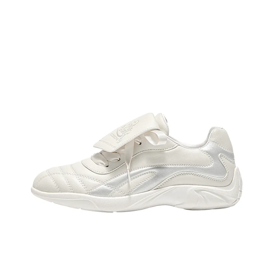 LOMOQUEEN Юбка Устойчивая к истиранию Легкий Покрытие Низкий Топ Кэжуал Женская Белая Лунный свет