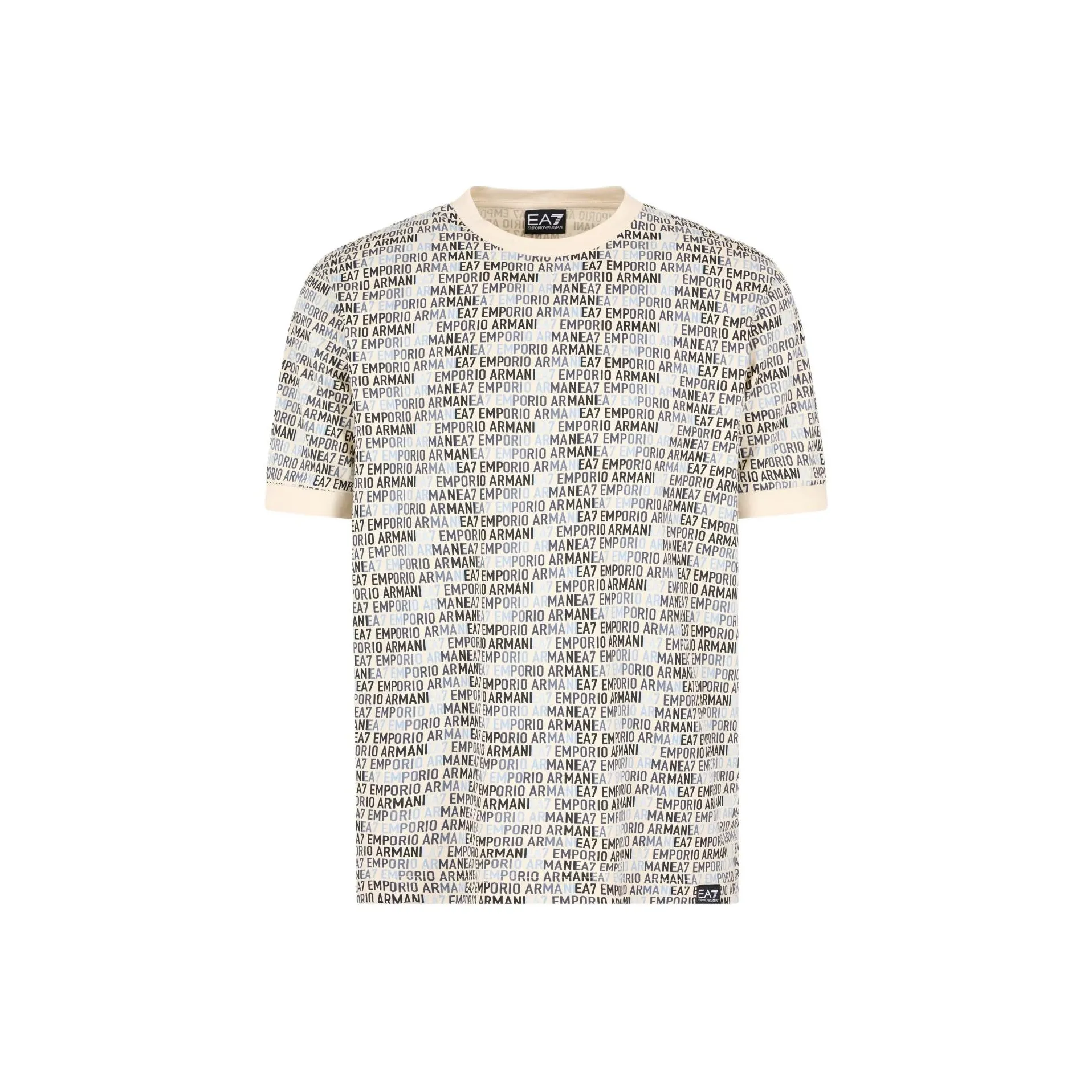 EMPORIO ARMANI EA7 T Рубашка Мужская Светлый Умбра