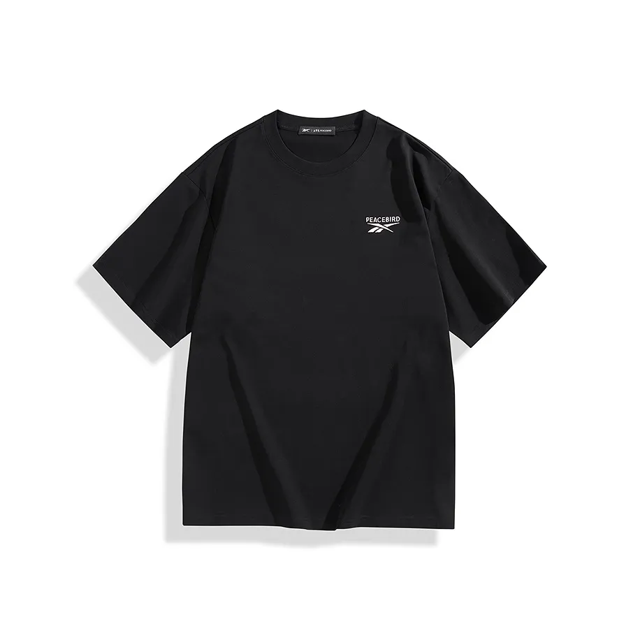 PEACEBIRD MEN Черный 1 Мужская T-Рубашка