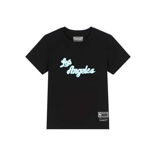 Mitchell Ness Los Angeles Lakers Черная Унисекс Футболка