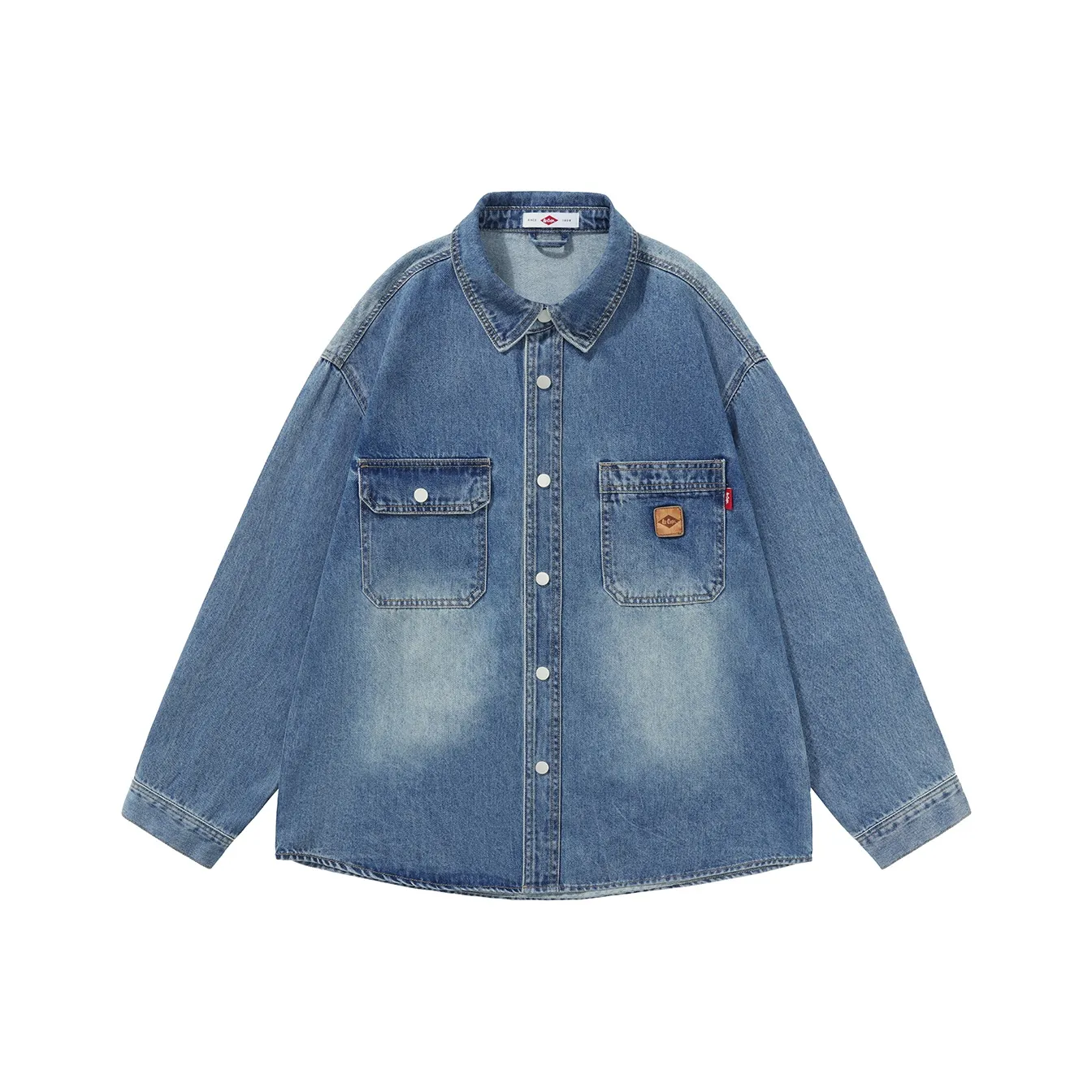 Lee Cooper Светло-Синие Унисекс Джинсовые Куртки