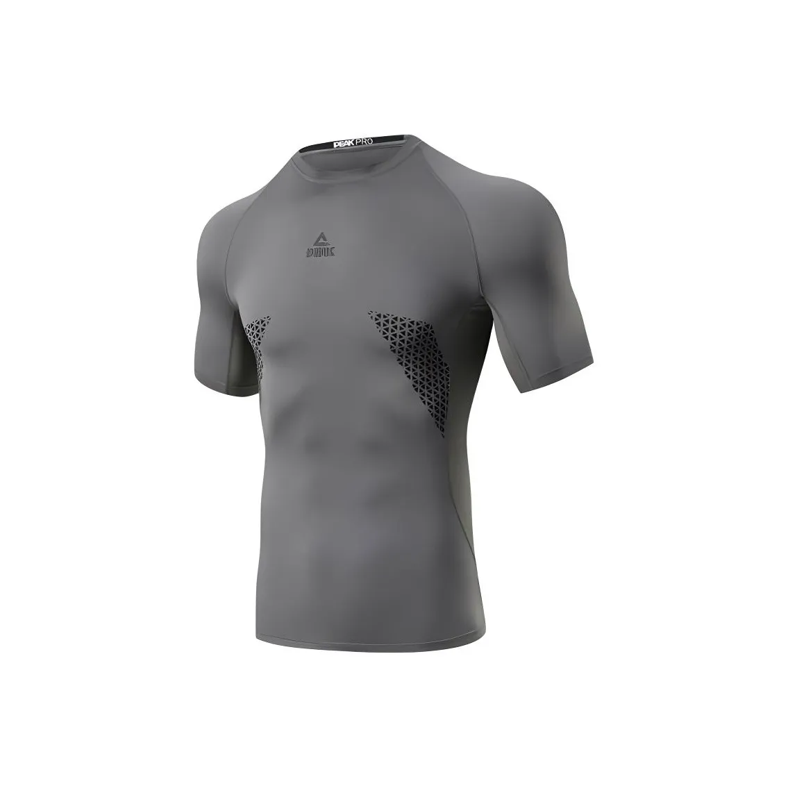 PEAK Basketball Culture Series T-Shirt Мужской Серый Замок