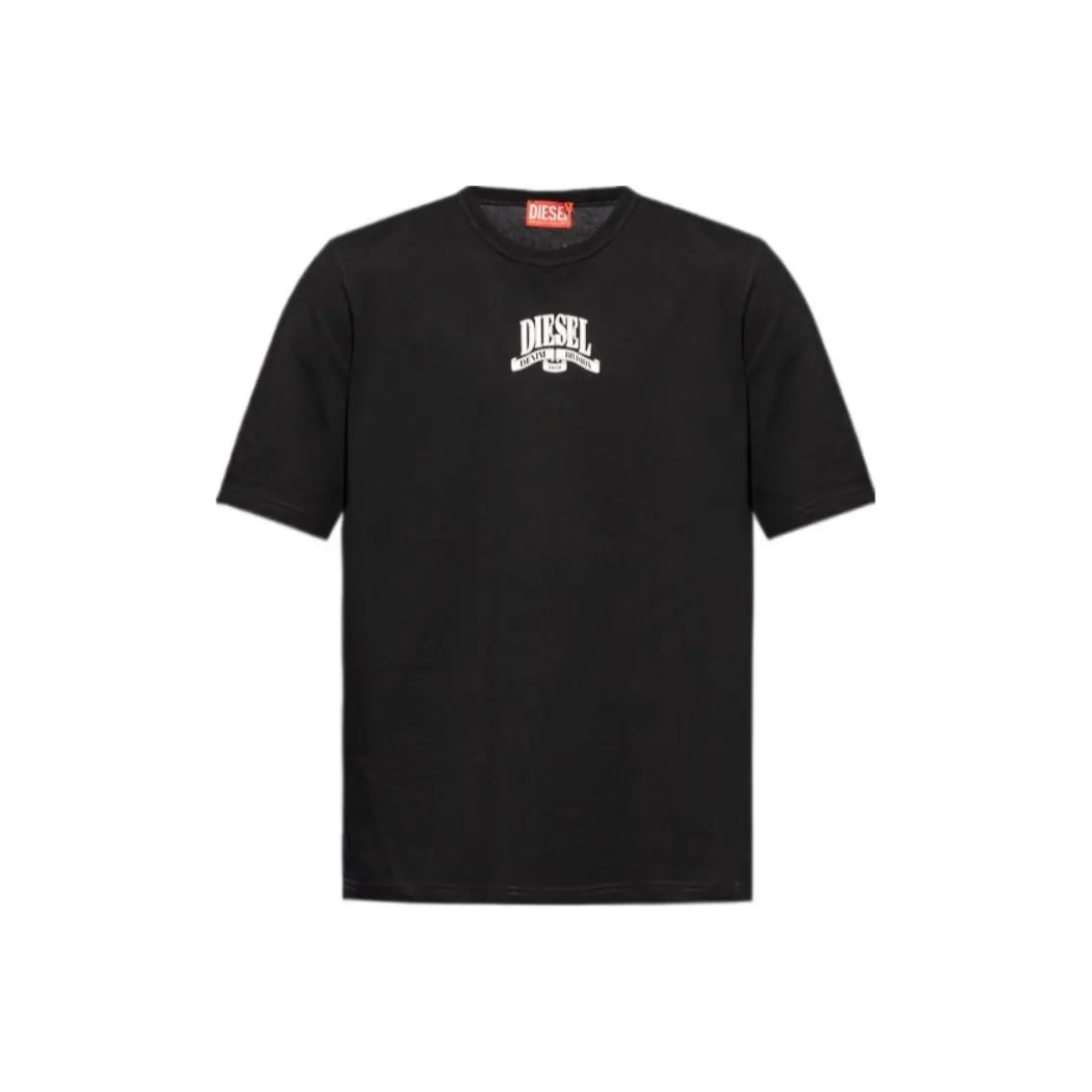 DIESEL Мужские черные T-рубашки
