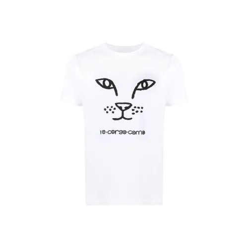 10 CORSO COMO Белая унисекс футболка