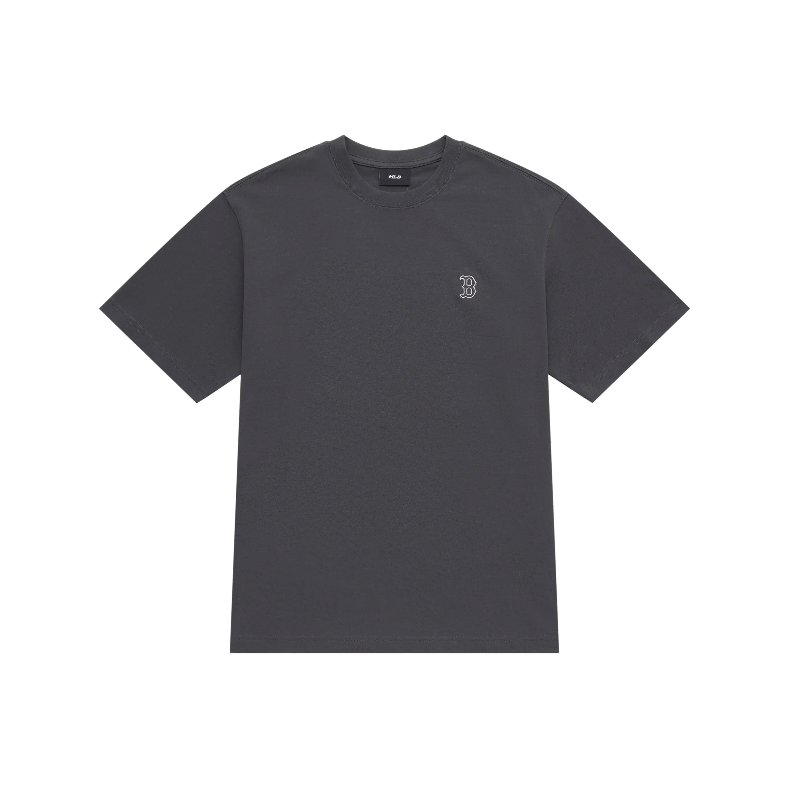 MLB Boston Red Sox Basic Collection SS25 T Shirt Unisex Charcoal Gray