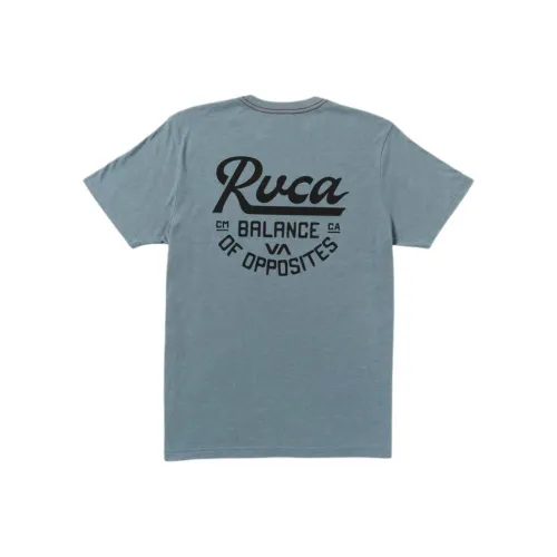 RVCA Мужские рубашки морского синего цвета